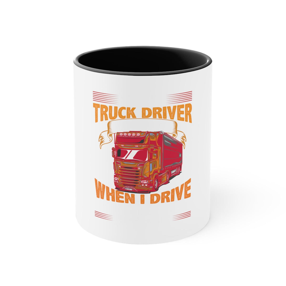 Accent Coffee Mug, With A Truck Design 11oz - FG Apparels