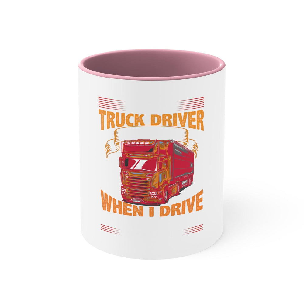 Accent Coffee Mug, With A Truck Design 11oz - FG Apparels