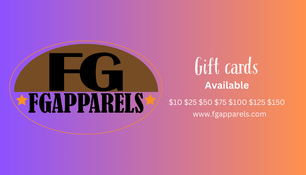 FG Apparels Gift Card - FG Apparels